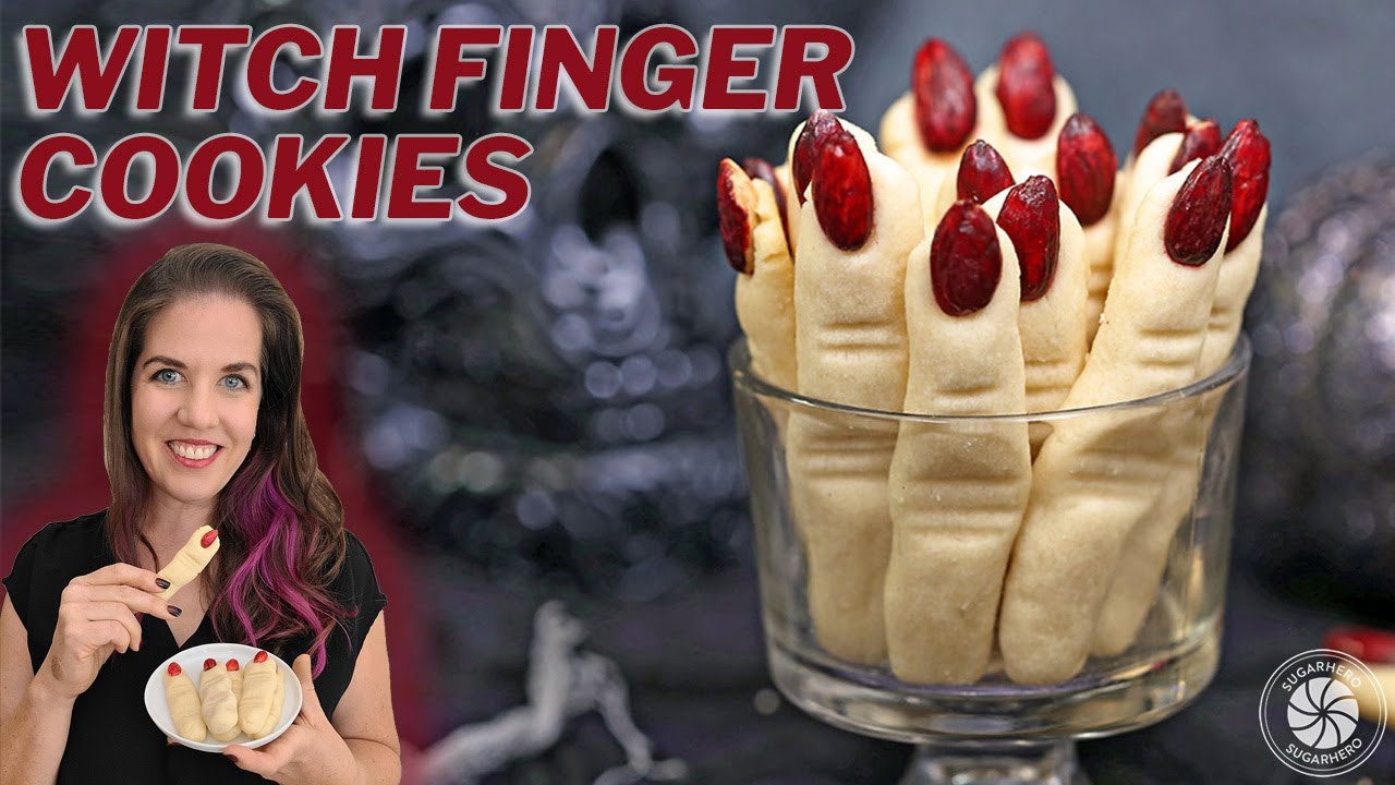 Witch Finger Cookies (easy Halloween cookies)