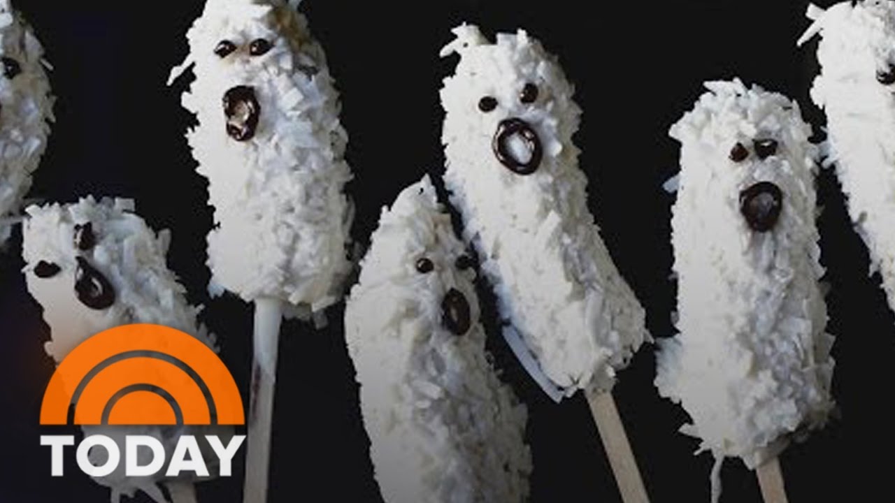How To Make These Banana Ghost Pops For Silly Halloween Fun | TODAY