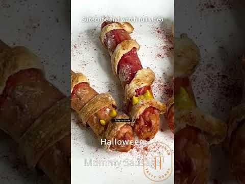 Easy snack Mummy Sausage