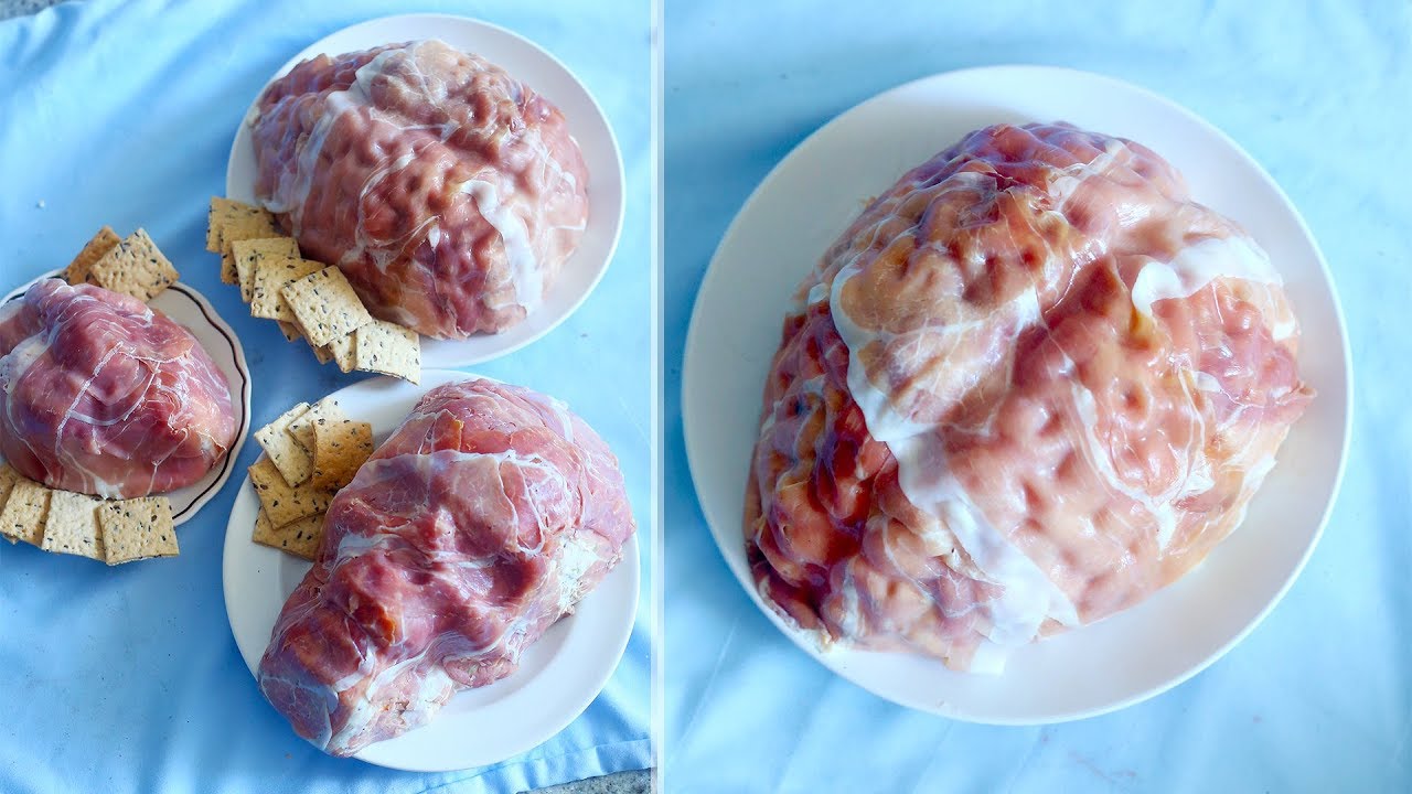 How to Make Creepy Cheese Balls for Halloween | Brain, Skull and Heart! | RECIPE