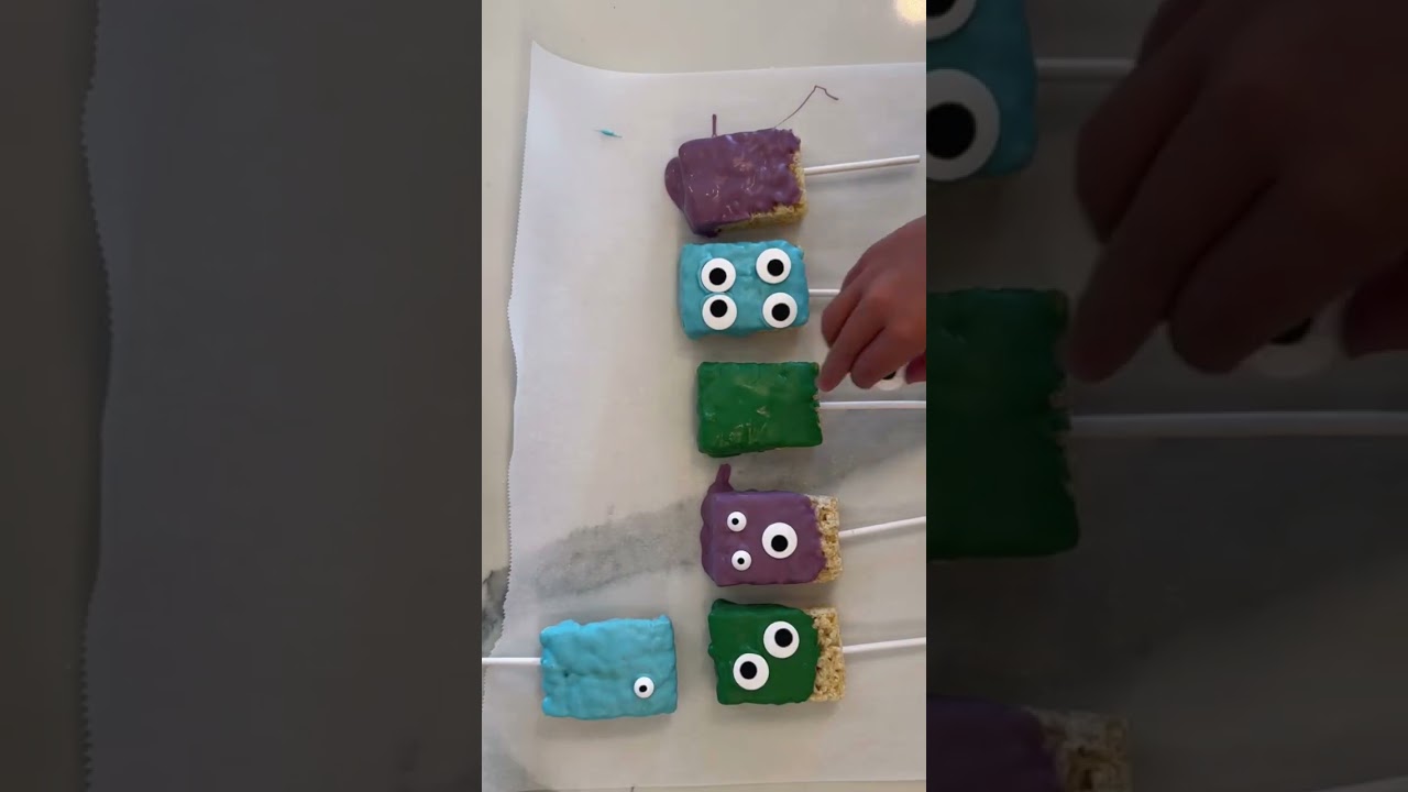 Monster Rice Krispie Treats