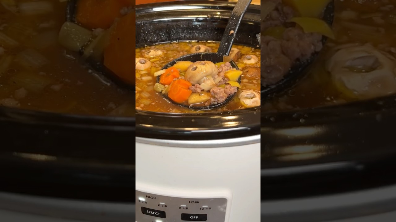 🔮WITCHES BREW STEW! {Crockpot} #witchesbrew