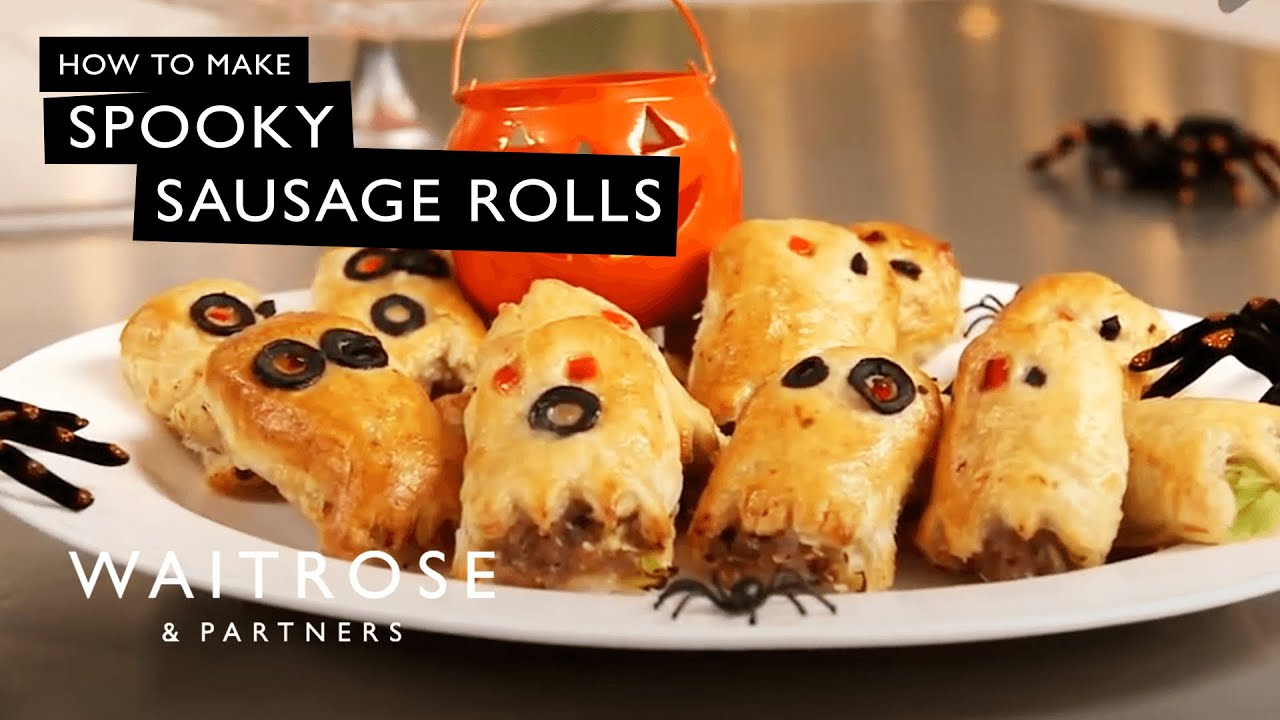 How To Make Spooky Sausage Rolls for Halloween | Waitrose