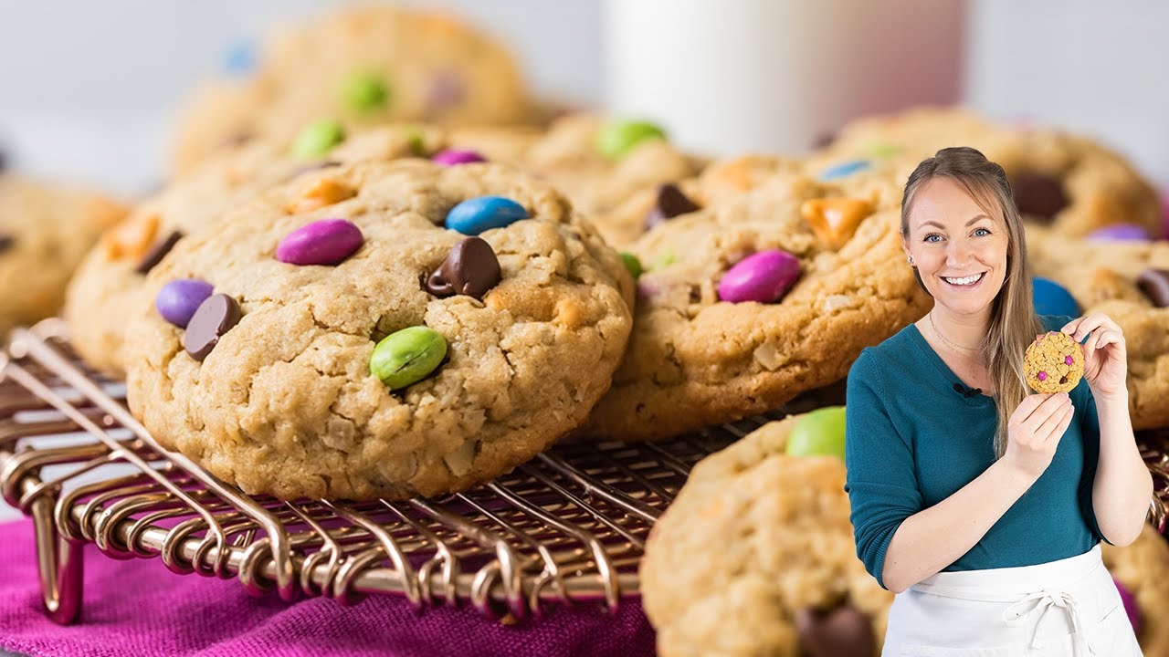 Soft and Thick Monster Cookies