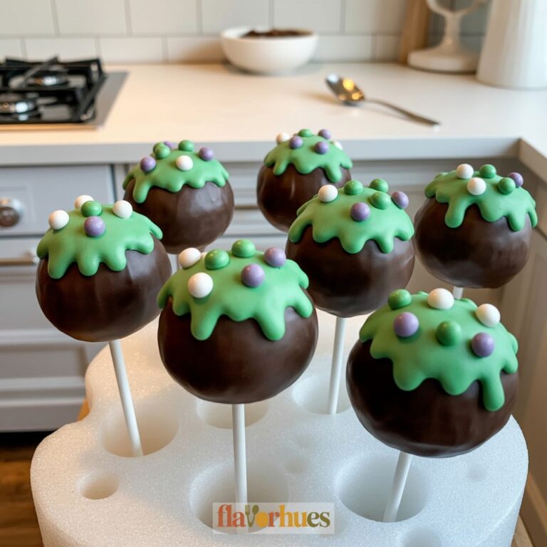Cauldron Bubbling Cake Pops Recipe