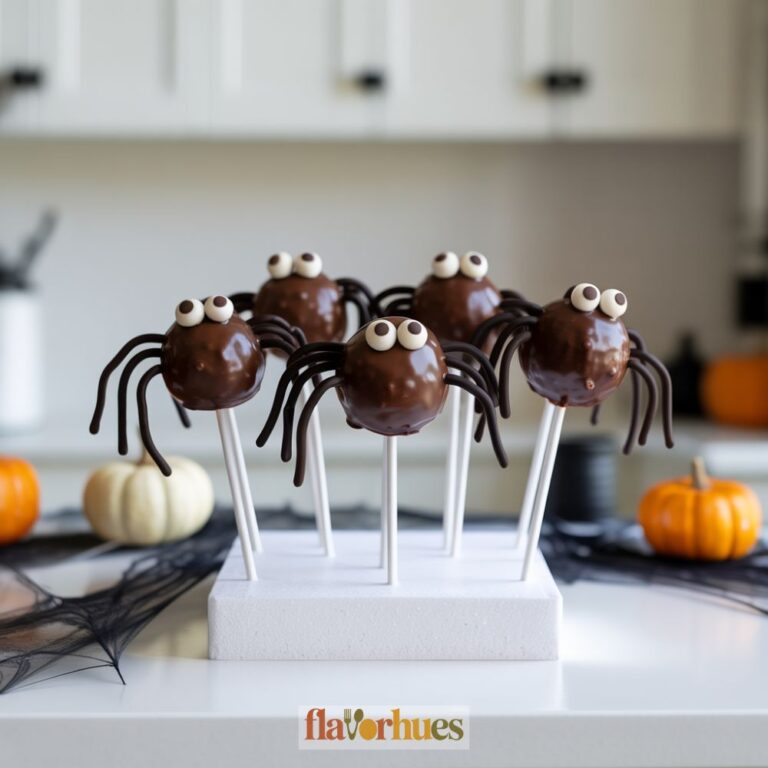 Creepy Crawly Spider Cake Pops Recipe
