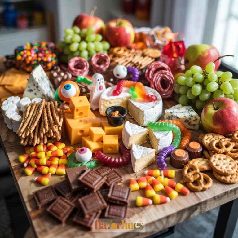 Halloween Candy Cheese Charcuterie Board Recipe