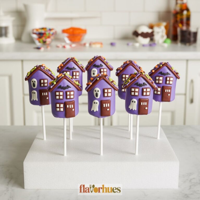 Haunted House Cake Pops Recipe