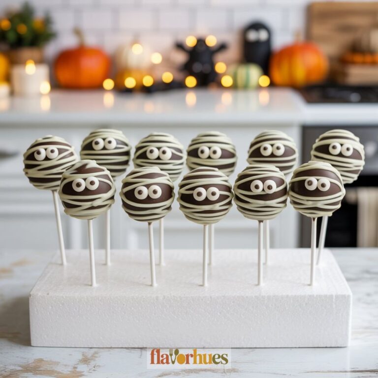 Mummy Wrapped Cake Pops Recipe