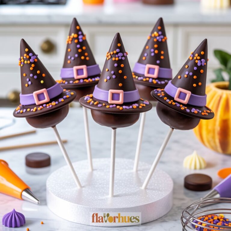 Witch Hat Cake Pops Recipe