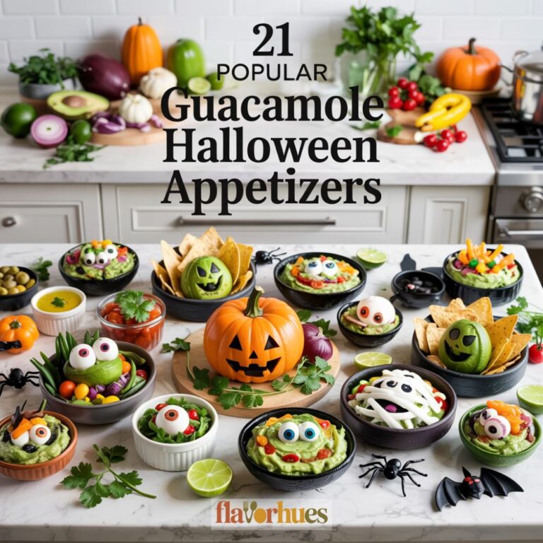 21 Popular Guacamole Halloween Appetizers