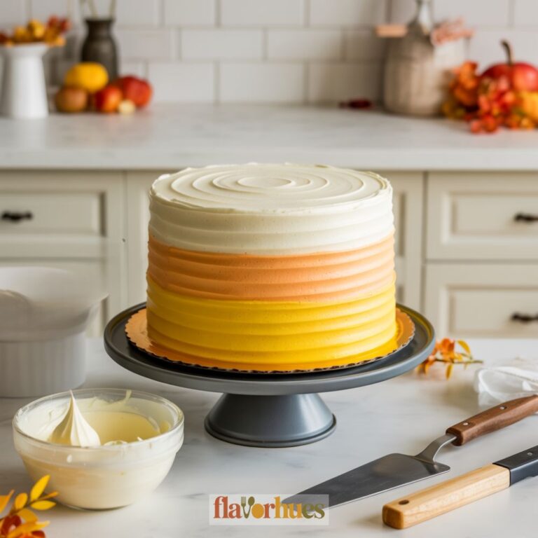 Candy Corn Cake Recipe