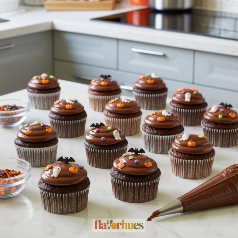 Chocolate Halloween Cupcakes Recipe
