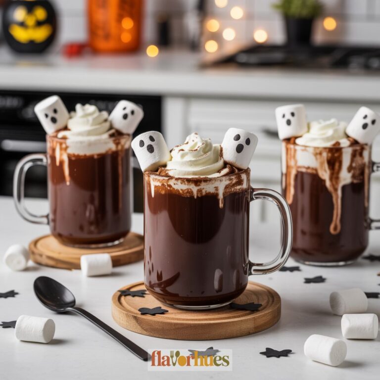 Ghoulish Black Hot Cocoa Recipe