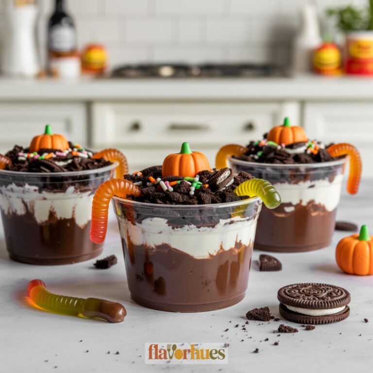 Halloween Dirt Cups Recipe