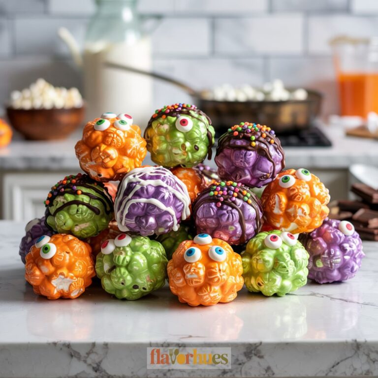 Halloween Popcorn Balls Recipe