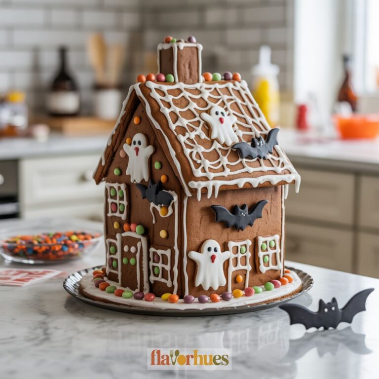 Haunted Gingerbread House Recipe