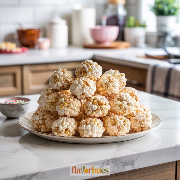 Marshmallow Popcorn Balls Recipe