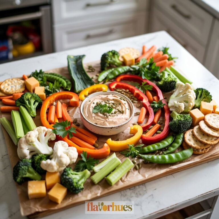 Pumpkin Patch Veggie Charcuterie Board Recipe