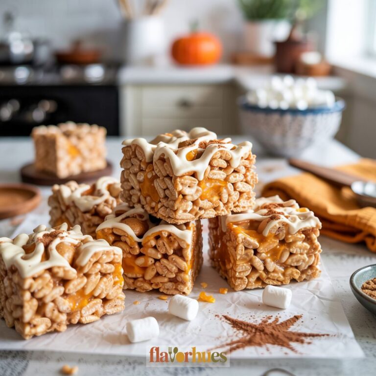 Pumpkin Pie Rice Krispies Treats