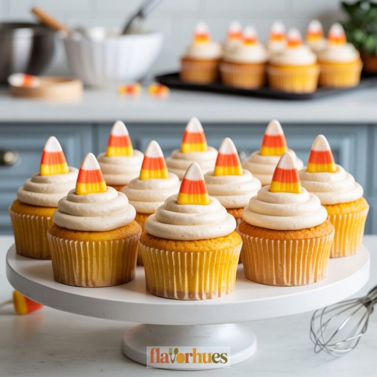 Candy Corn Cupcakes Recipe