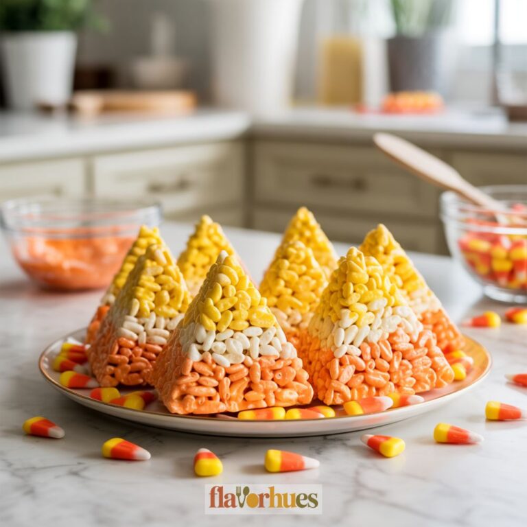 Candy Corn Rice Krispie Recipe