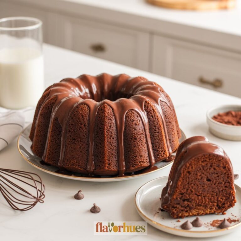 Super Moist Chocolate Bundt Cake Recipe
