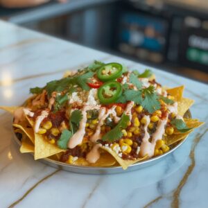 Mexican Street Corn Nachos Recipe