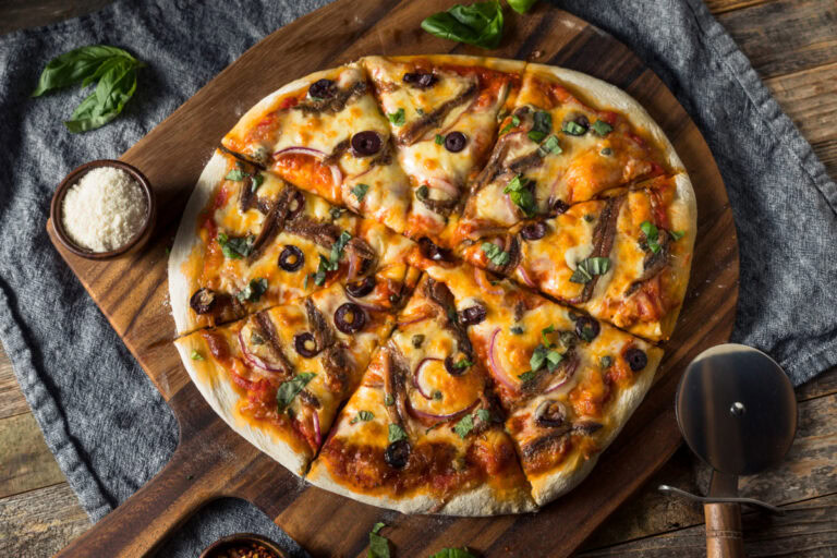 Anchovy Pizza Recipe