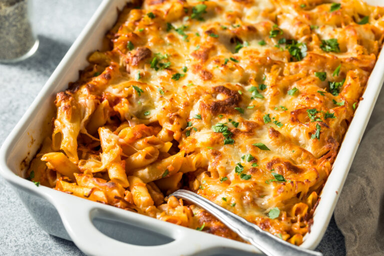 Baked Mostaccioli Recipe