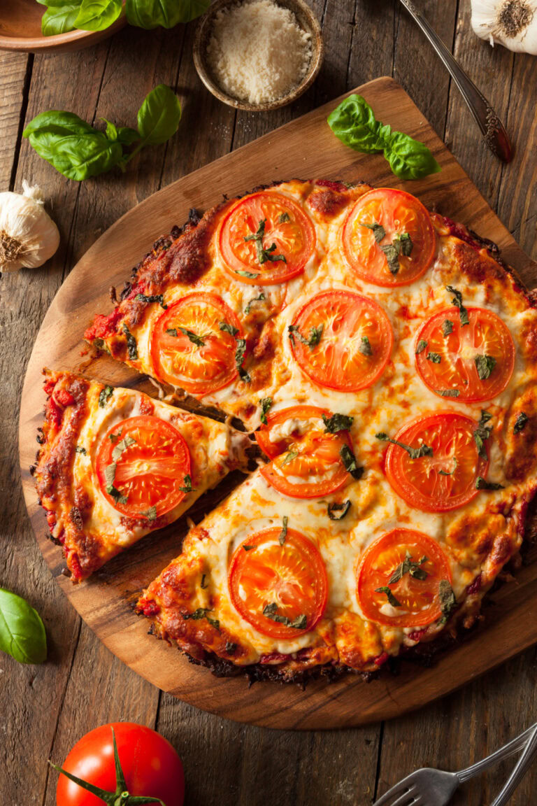 Vegan Cauliflower Crust Pizza Recipe