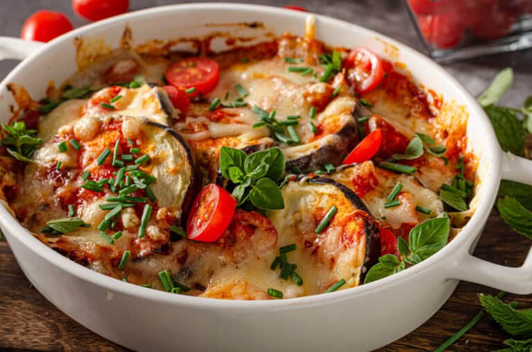 Zucchini, Eggplant and Tomato Gratin Recipe