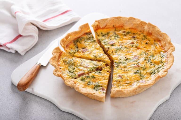 Ham and Cheese Quiche Recipe