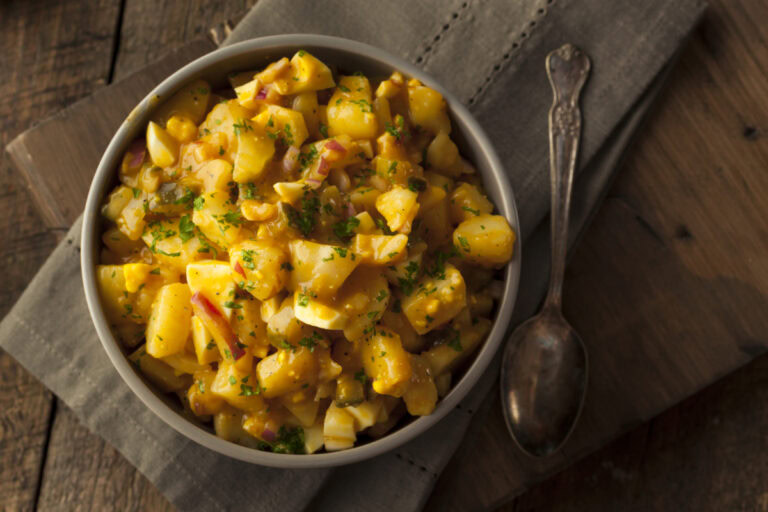 Barbecue Sauce Potato Salad Recipe