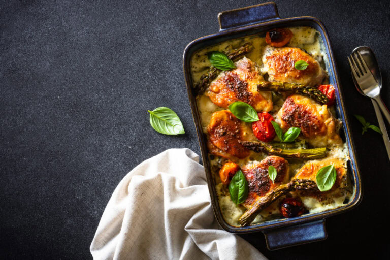 Creamy Baked Chicken Thighs Recipe