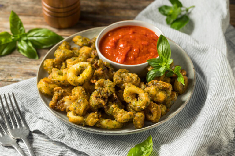 Crispy Fried Calamari Recipe