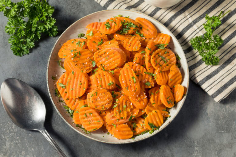 Healthy Steamed Carrot Chips Recipe