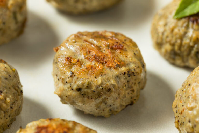Italian Chicken Meatballs Recipe