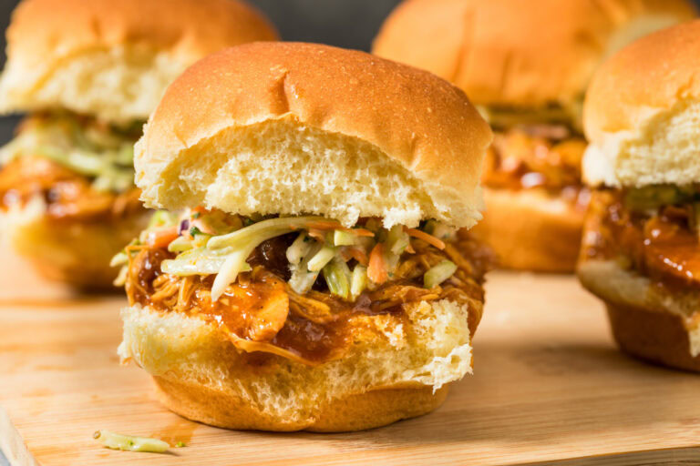 Savory Pulled Chicken Sliders Recipe