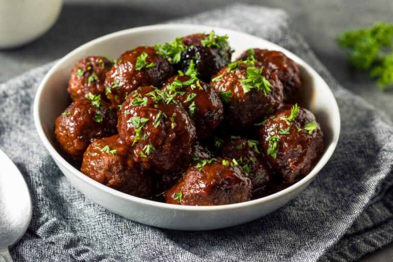 Crockpot Barbecue Meatballs Recipe