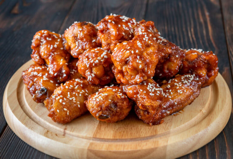 Orange Glazed Chicken Wings Recipe