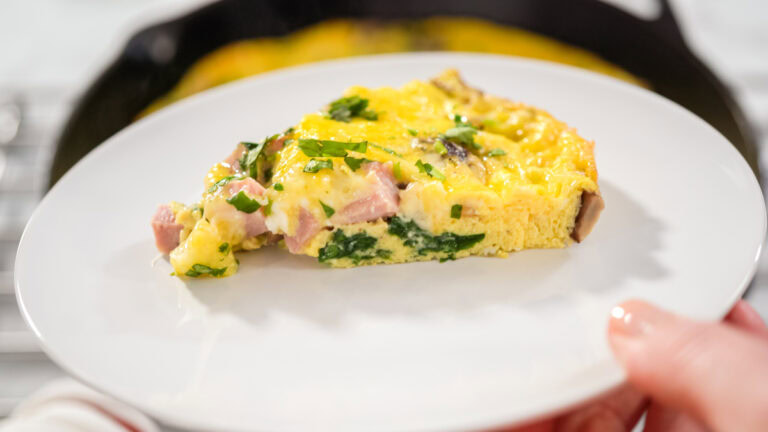 Spinach and Ham Frittata Recipes